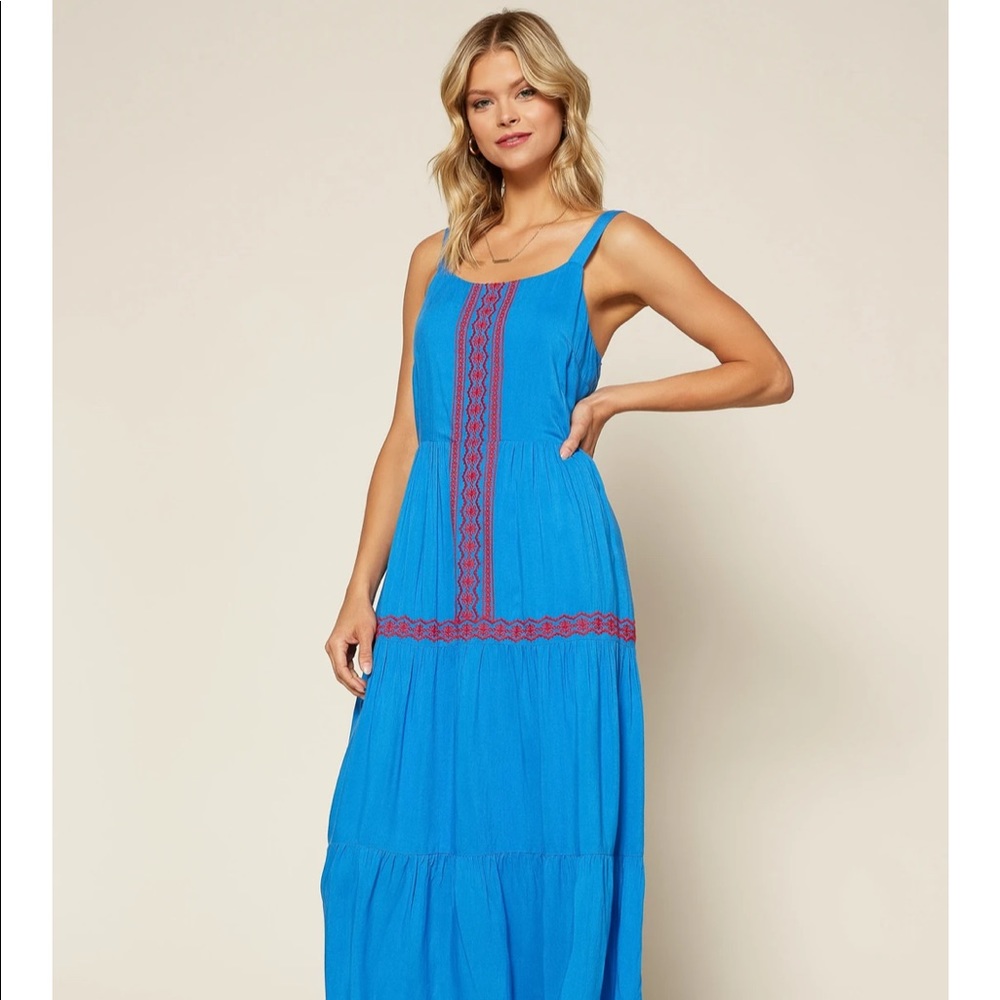 Skies Are Blue Midi Dress. Brand new!! Size small